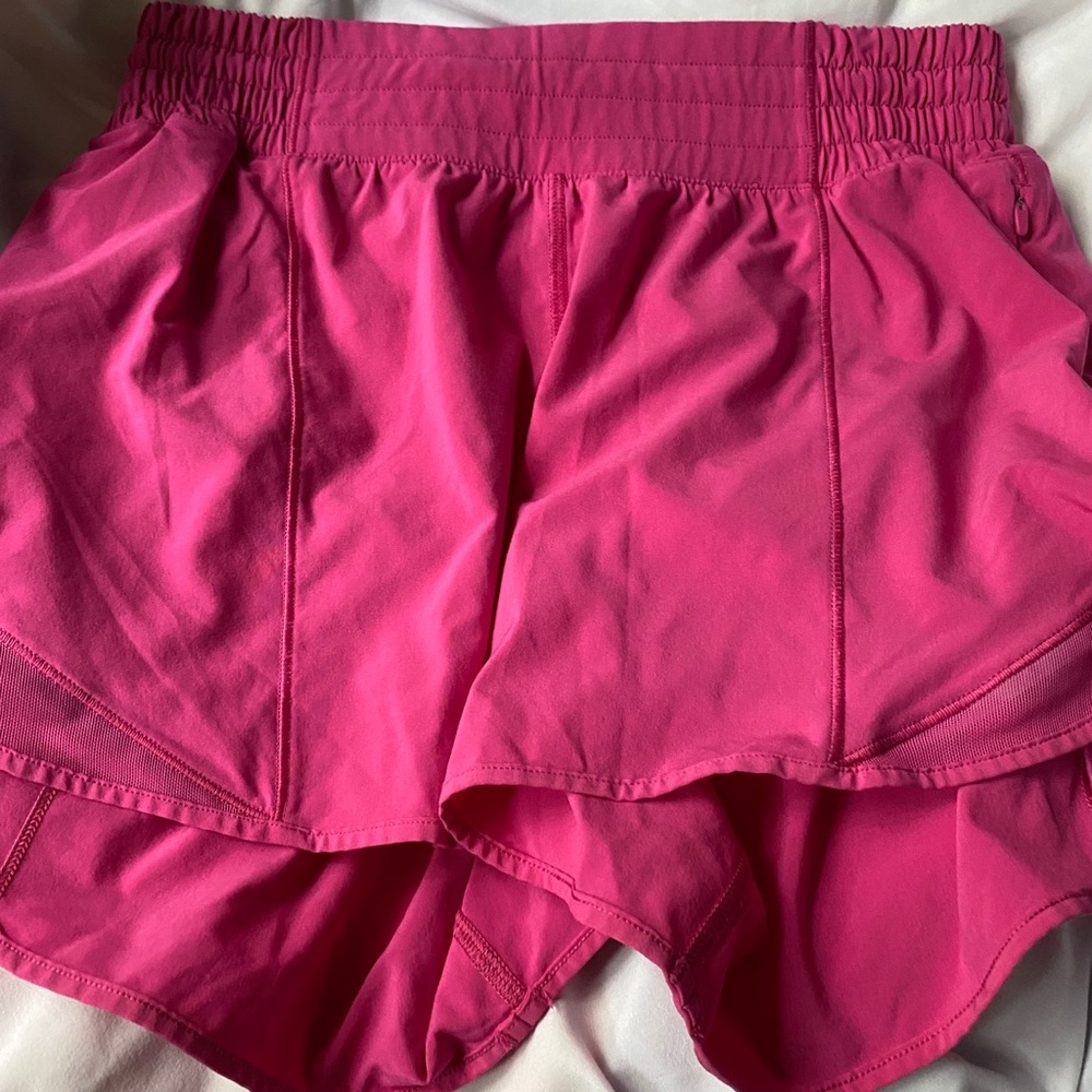 Lululemon High Rise Sonic Pink Hotty Hot